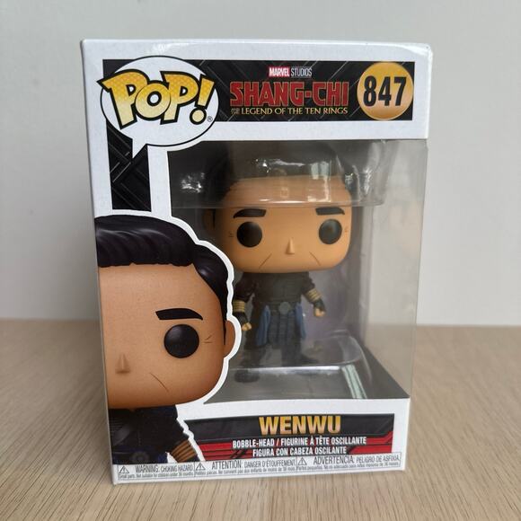 Wenwu Shang-Chi Funko Pop No 847 - NEW IN BOX - Picture 1 of 4